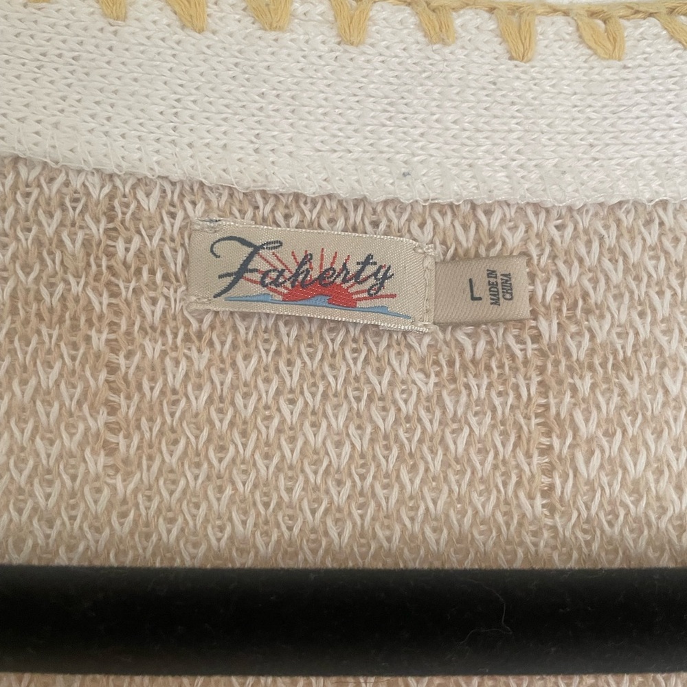 Faherty Homeland Cardigan Dragonfly Path Multicolor Button-Up Cardigan - Picture 2 of 6